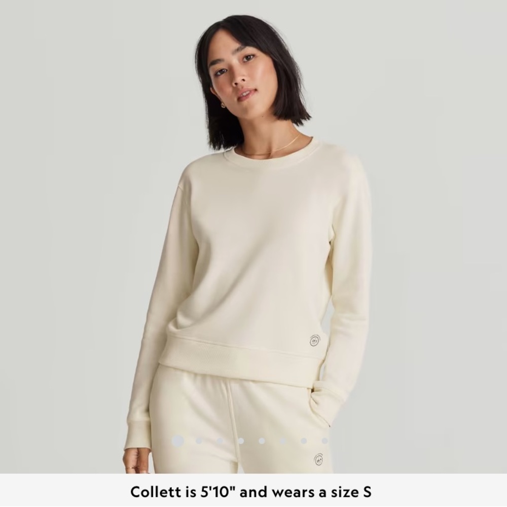 Allbirds Women’s R&R Sweatshirt (size small)